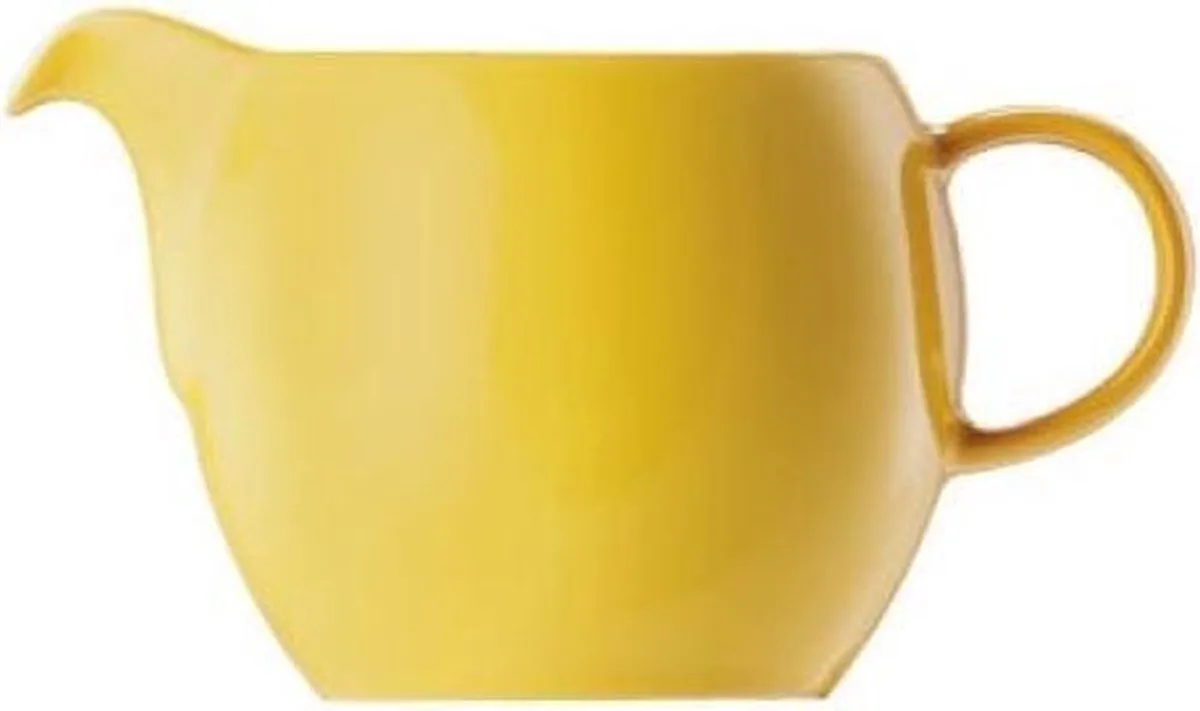 Sunny Day Yellow Melkkannetje - 0,2 Liter - Geel fra Thomas i Hvid, Gul – produktbillede