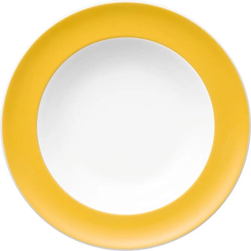 Sunny Day Yellow Soepbord - � 23 cm - Geel by Thomas in White, Yellow – product photo