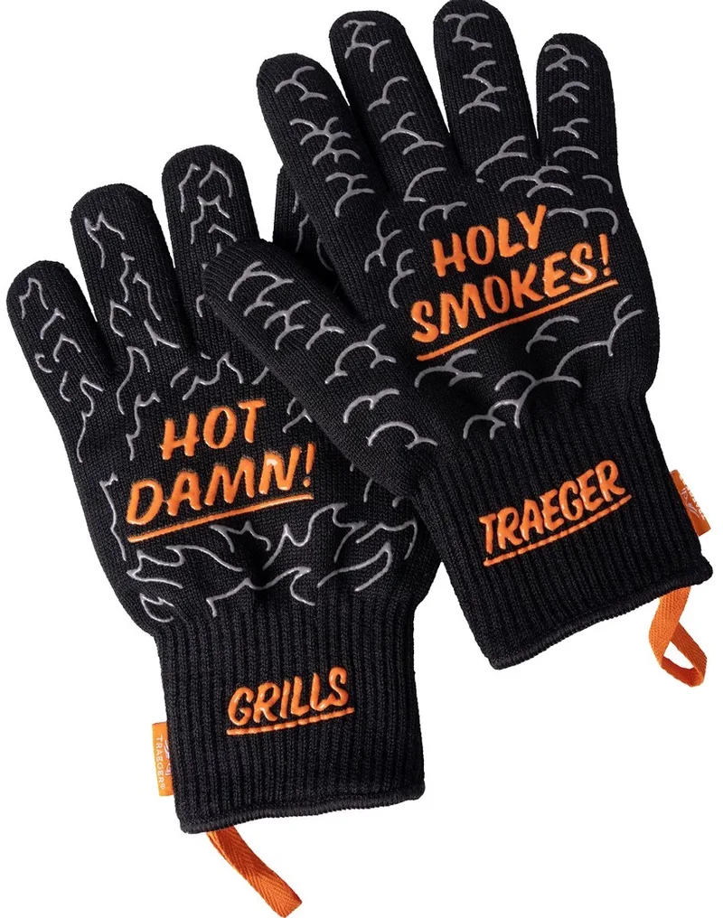 BBQ Mitts van Traeger in Zwart – productfoto