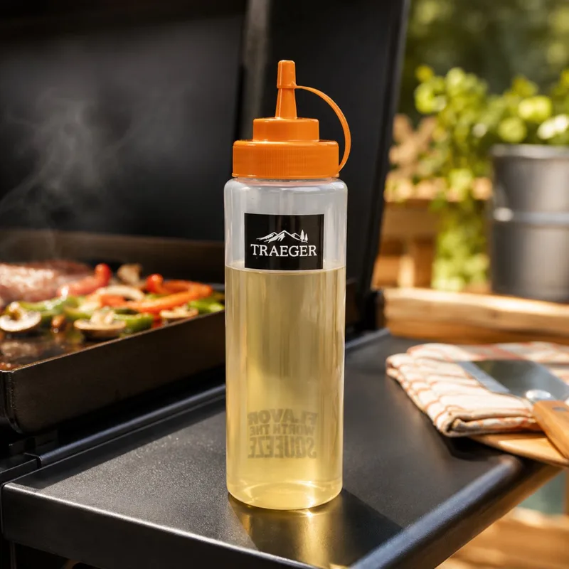 Flat Top Grill Squeeze Bottle - BPA-vrij by Traeger in Transparent – product photo
