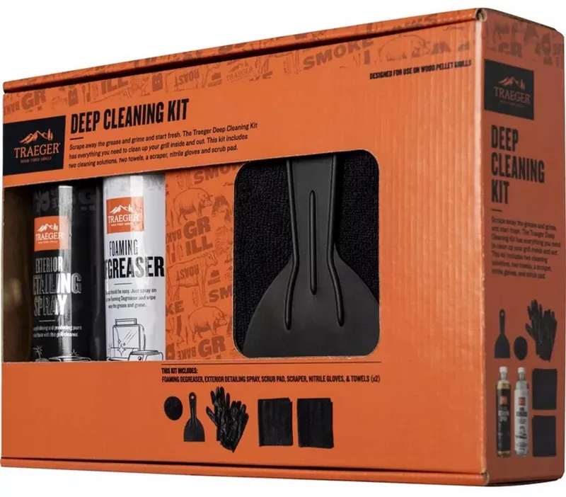 Grill Deep Cleaning Kit van Traeger in Zwart – productfoto