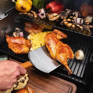 XXL Spatel – Grote BBQ Spatel voor Grill en Keuken de Traeger en Hout – photo produit 5 sur 5