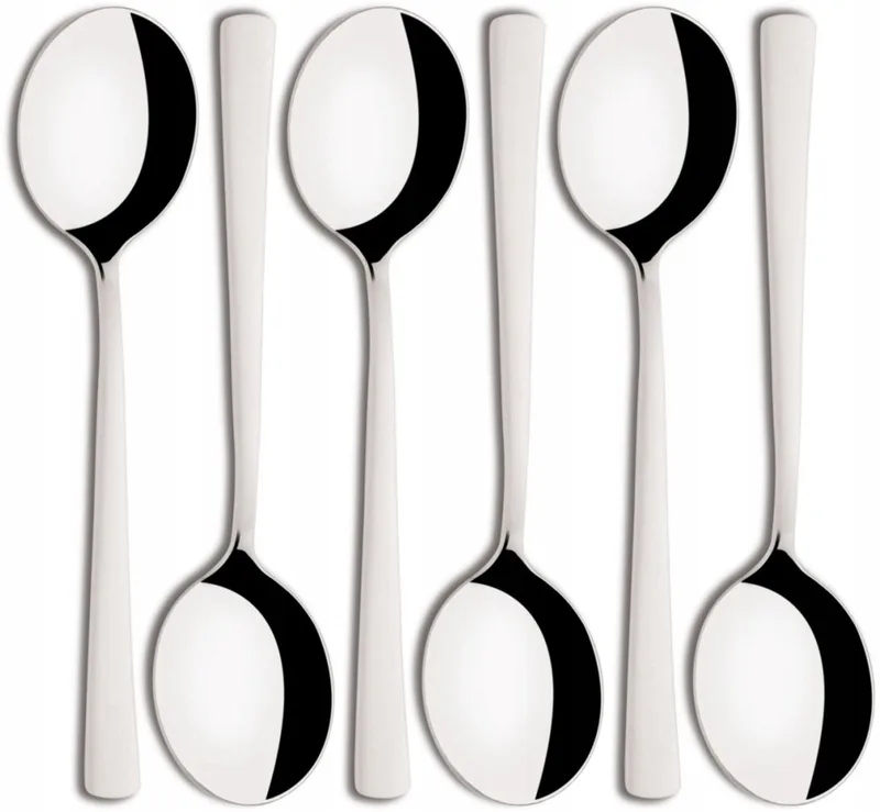 Berlin Tafel Lepels RVS 20cm - Set van 6 by Tramontina in Silver – product photo