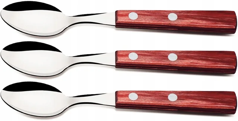 Polywood theelepels (3 stuks) - Bordo fra Tramontina i Bordeaux – produktbillede