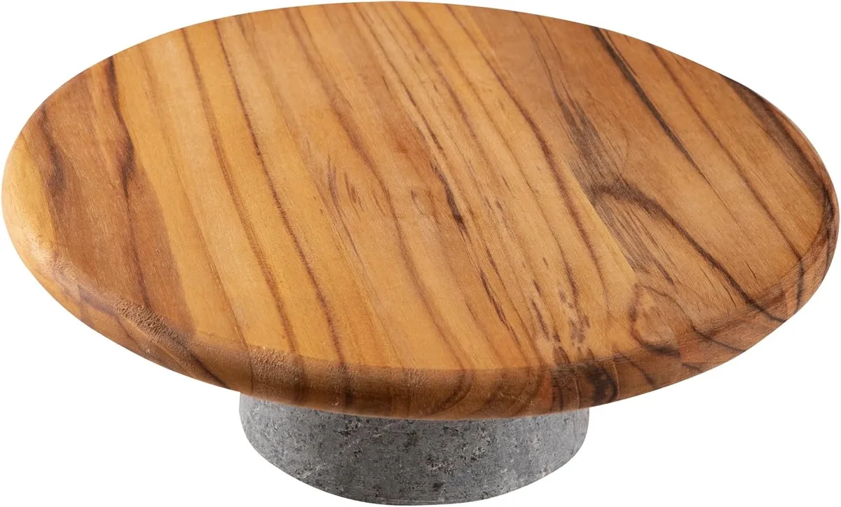 Teak Houten Taartplateau 26 cm - Elegant & Duurzaam by Tramontina – product photo