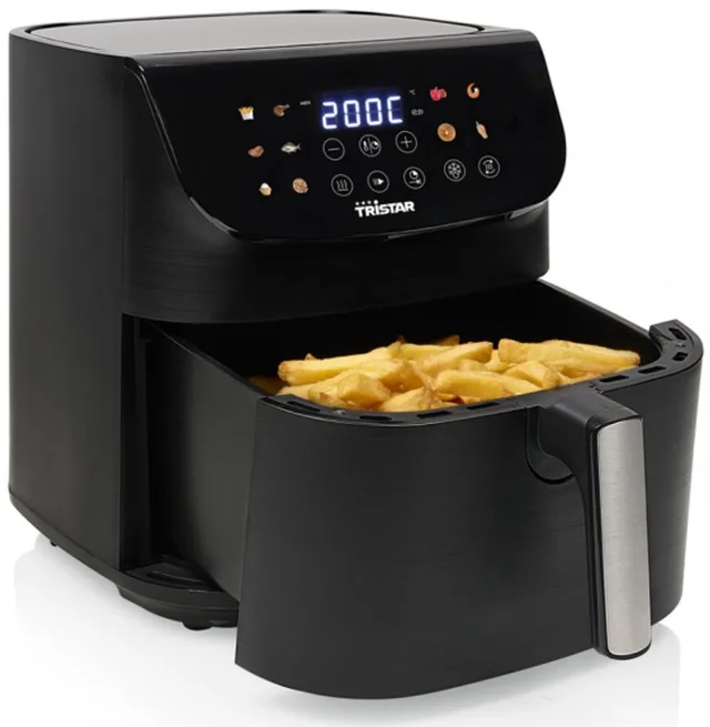 Airfryer FR-9073 - 9 l - Heteluchtfriteuse - Digitaal LED Touchscreen - 12 programma's - 1800 Watt