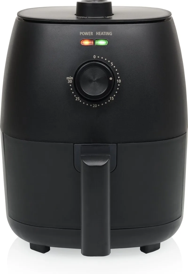 Airfryer Tristar FR‑9014 – Mini Crispy Fryer – 2 Liter – Compact Heteluchtfriteuse voor 1–2 Personen – 1150W – Vetarm Bakken by Tristar in Black – product photo