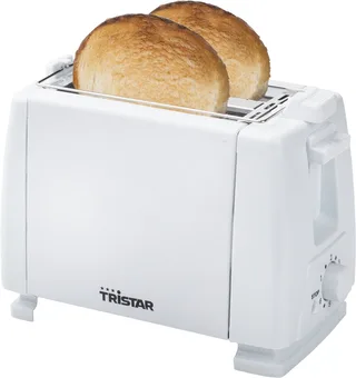 BR-1009 Brödrost inbyggd brödvärmare Vit von Tristar in Weiß – Produktfoto 1 von 2