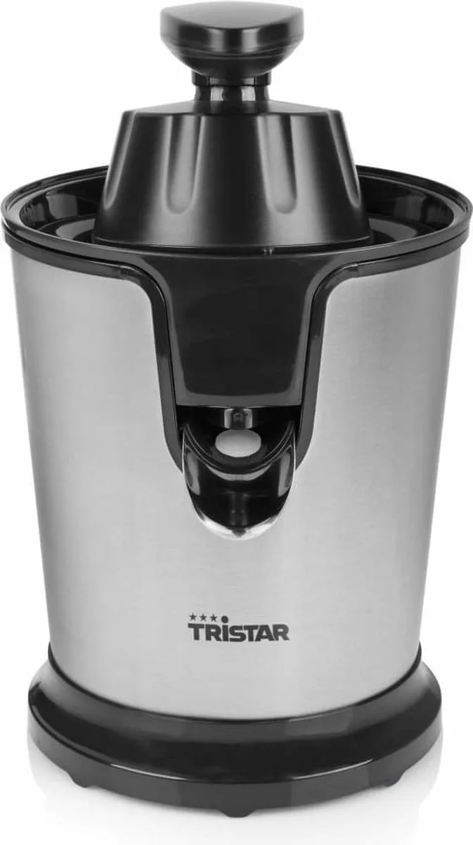 Citruspers Elektrisch - CP-3002 - 85W - Incl. 2 perskegels, pulpfilter, druppelstop by Tristar in Rvs – product photo 1 of 2