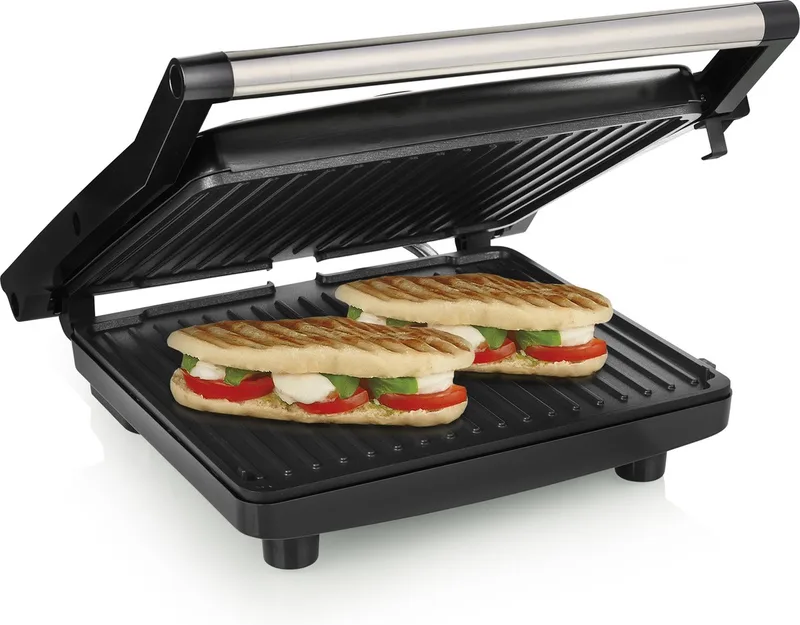 Contactgrill - GR-2858 - 2000W - Tosti apparaat - 30x26cm bakoppervlak - PFAS-vrij by Tristar in Metaal – product photo 1 of 2