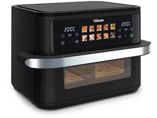 Dualzone Flex Airfryer 10 L – 2800 W – Dubbele Heteluchtfriteuse – 8 Programma’s – RVS – Digitaal Display – FR-9078 by Tristar in Black – product photo 1 of 2
