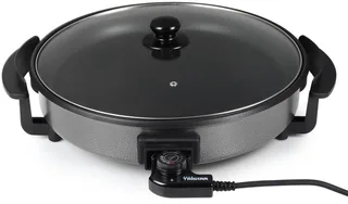 Elektrische hapjespan 1500W - PZ-2964 - Ø40cm Deksel - Maximale temperatuur 280⁰ C - PFAS-vrij by Tristar in Black – product photo 1 of 2