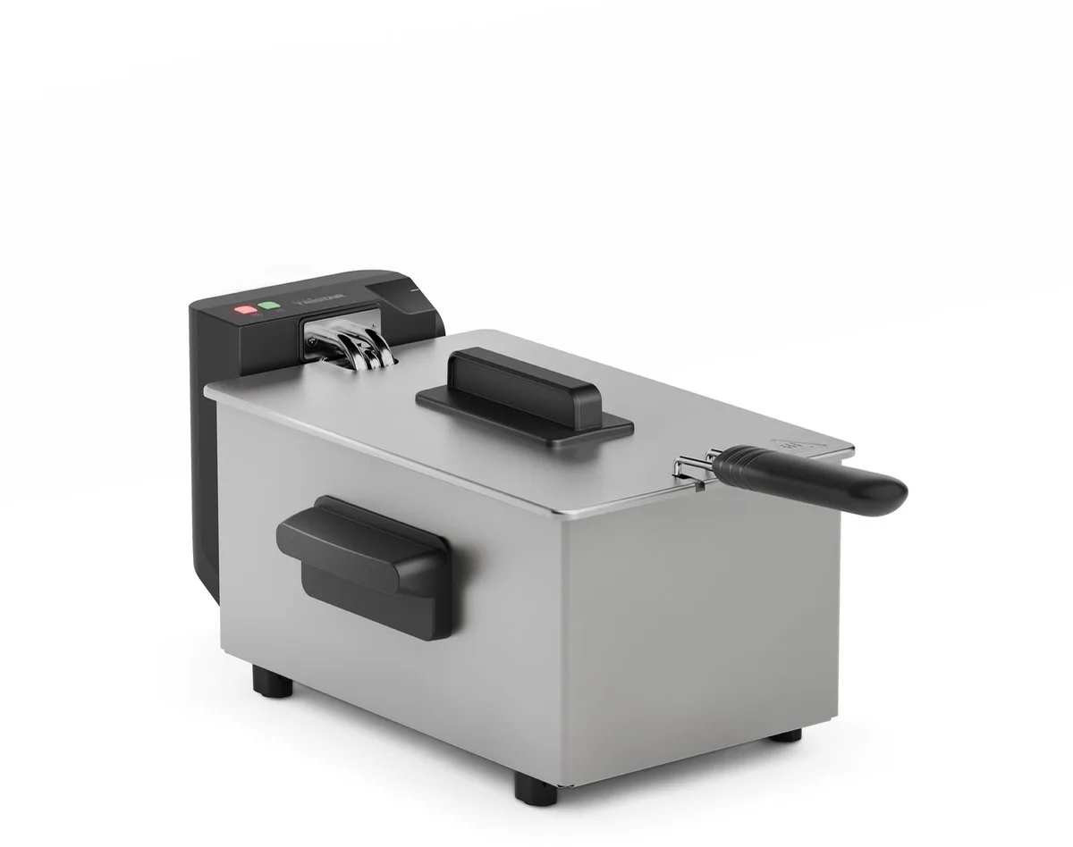 FR-9334 - Frituurpan 3 liter - Friteuse 2000W - Geurloos frituren - RVS de Tristar en Argent – photo produit
