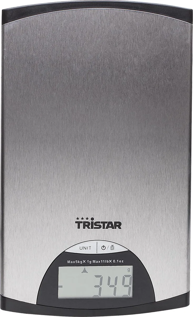 Balance De Cuisine 2435kw van Tristar in Zilver – productfoto