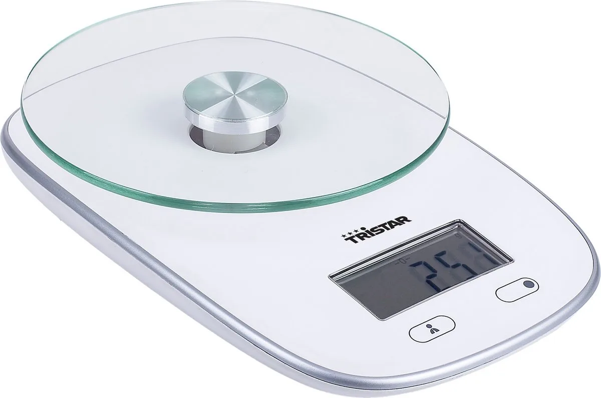 keukenweegschaal van Tristar in Wit – productfoto