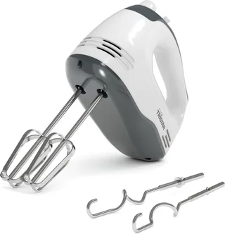 MX-4203 - Handmixer 200W - 5 snelheden - RVS kloppers en deeghaken - Wit by Tristar in Wit Grijs – product photo 1 of 2