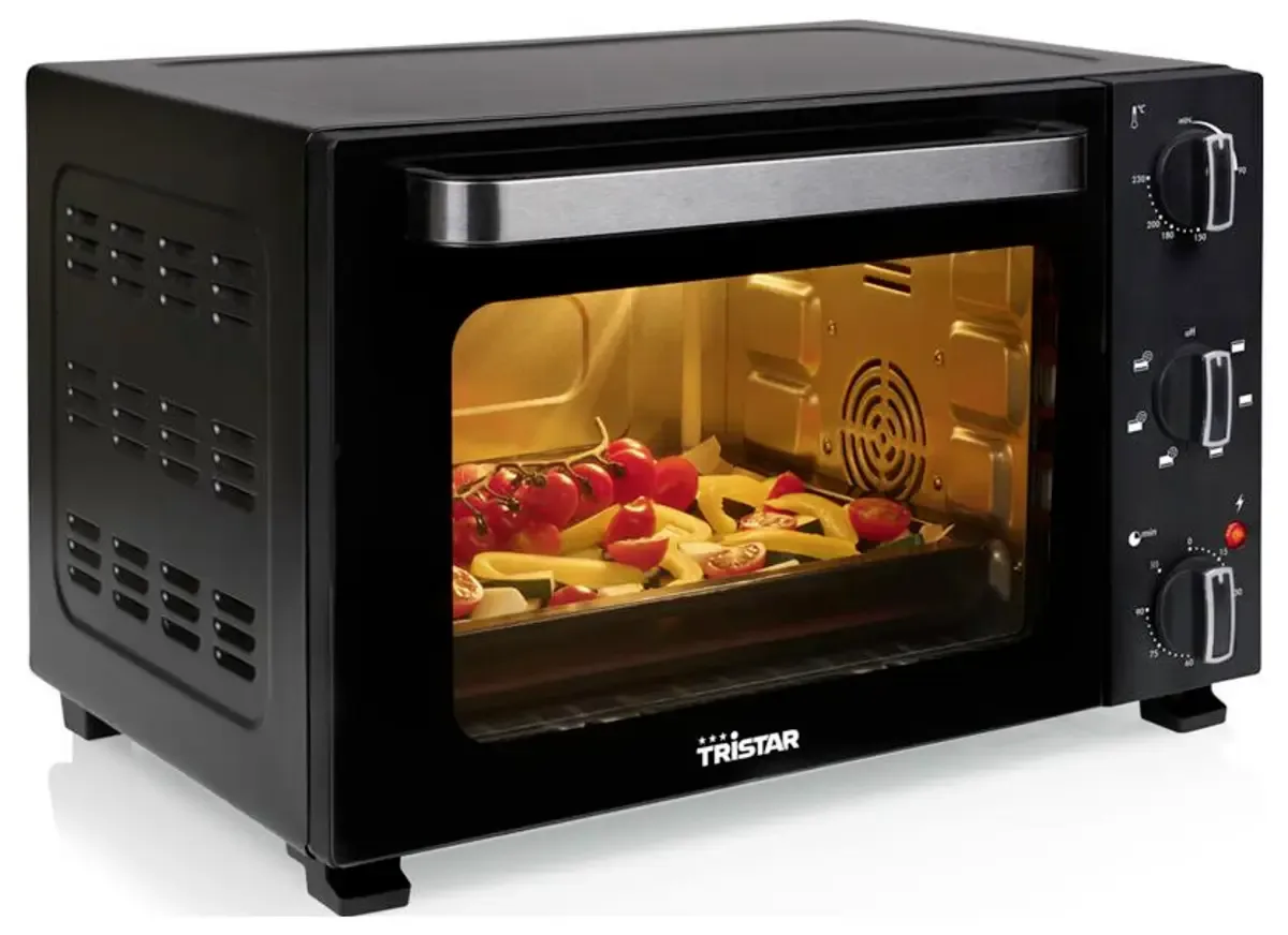 OV-3627 Miniugn Timerfunktion, Kontrolljus 27 l från Tristar i Svart – produktbild
