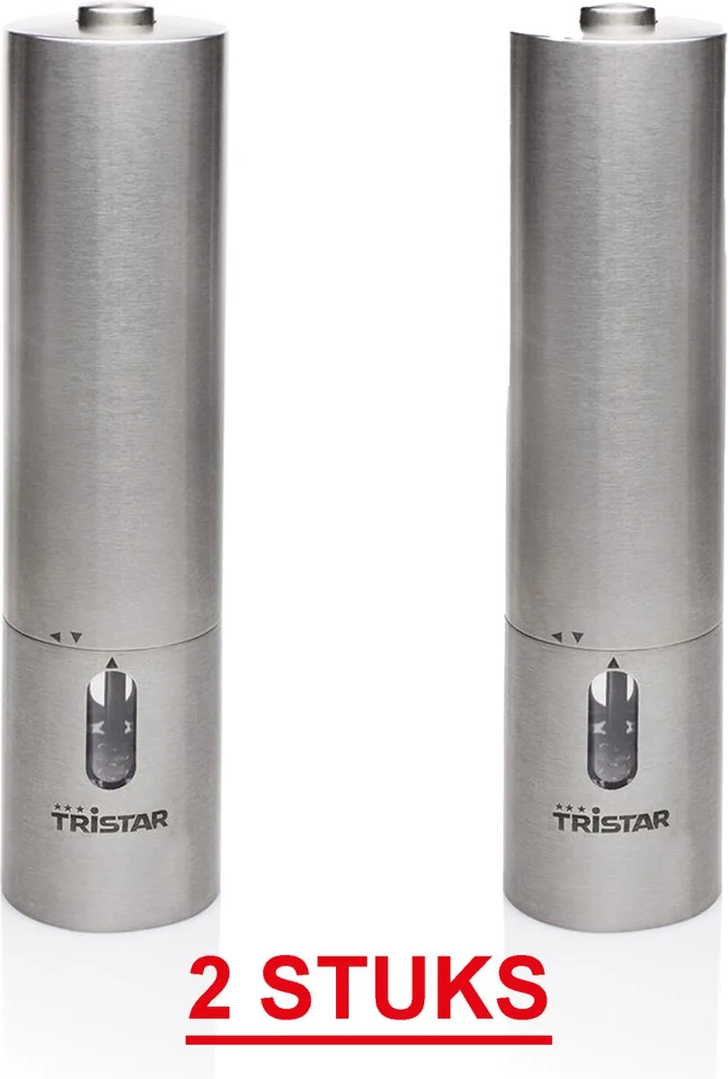 Peper/Zoutmolen PD-3823 de Tristar en Argent – photo produit