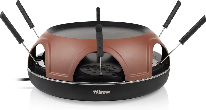 PZ-9160 - Pizzaovens - 1800W - Ø25cm - Voor 6 personen - 3 Functies in 1 von Tristar in 6 personen – Gourmet – Produktfoto 1 von 2