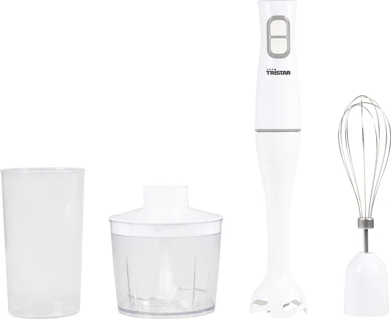 Staafmixer 350W - MX-4851 - 2 Snelheden - Incl maatbeker van Tristar in Wit – productfoto