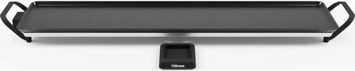 Tafelgrill Slim XXL BP-2670 - 100 x 22 cm Grillplaat - 1800 Watt van Tristar in Zwart – productfoto