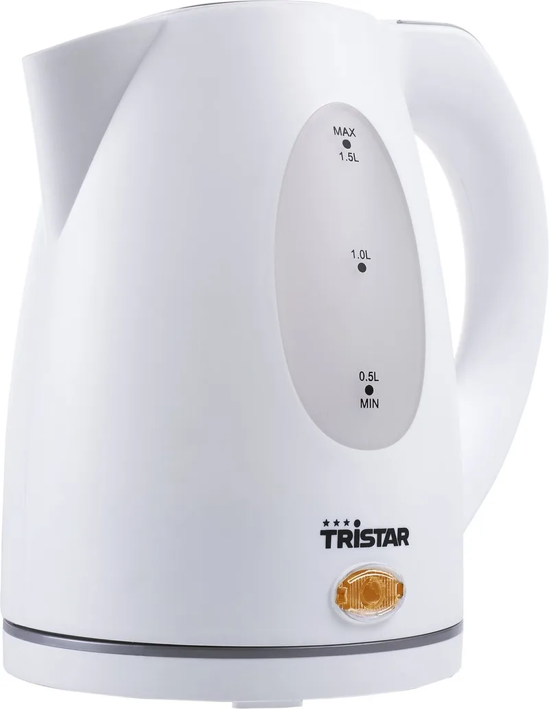 Waterkoker WK-1324 - 2200W - 1,5L von Tristar in Weiß – Produktfoto