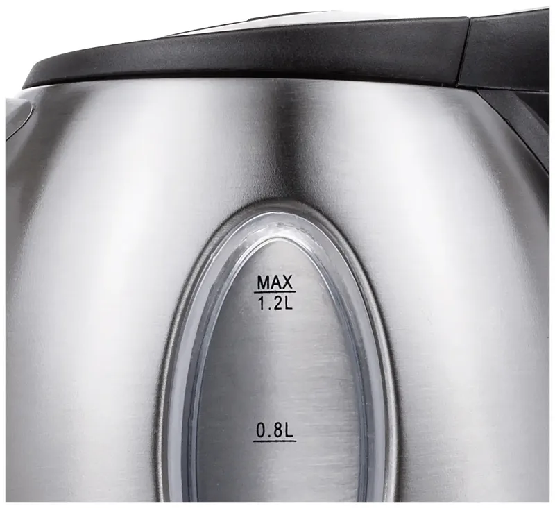 Waterkoker WK-1325 - 900W - 1,2L - Camping geschikt - RVS by Tristar in Black, Silver – product photo 2 of 2