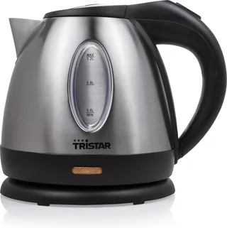 Waterkoker WK-1325 - 900W - 1,2L - Camping geschikt - RVS by Tristar in Black, Silver – product photo 1 of 2