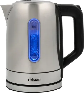 Waterkoker WK-1344 - 2200W - 1,7L - Automatisch uitschakelen - RVS by Tristar in Silver – product photo 1 of 2