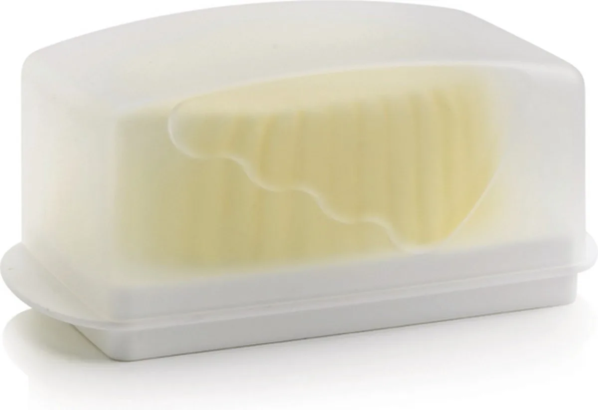 botervloot (nieuw model) van Tupperware in Wit – productfoto