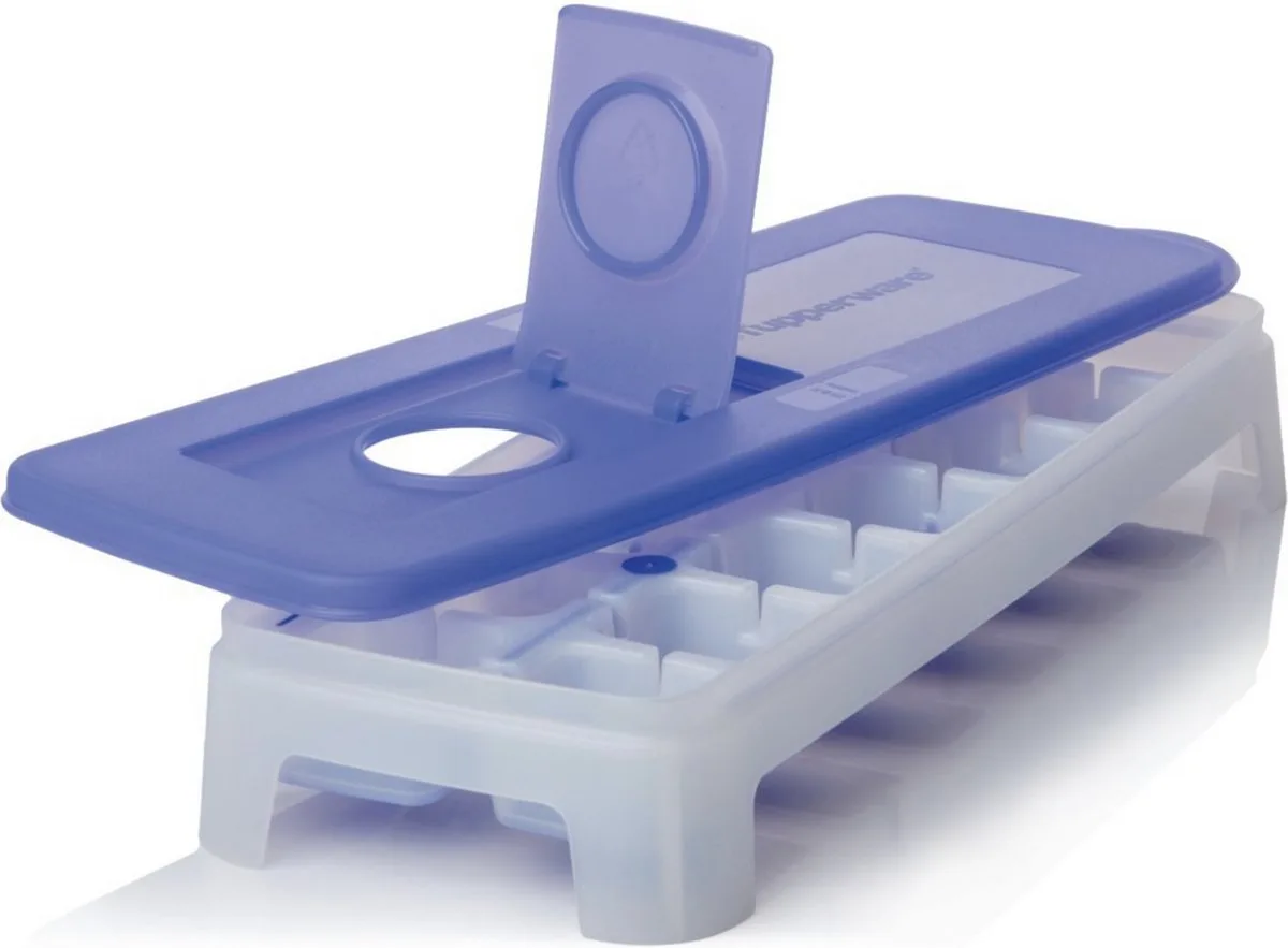 IJsblokjesvorm - Flexi IJsblokjesmaker van Tupperware in Blauw, Paars – productfoto