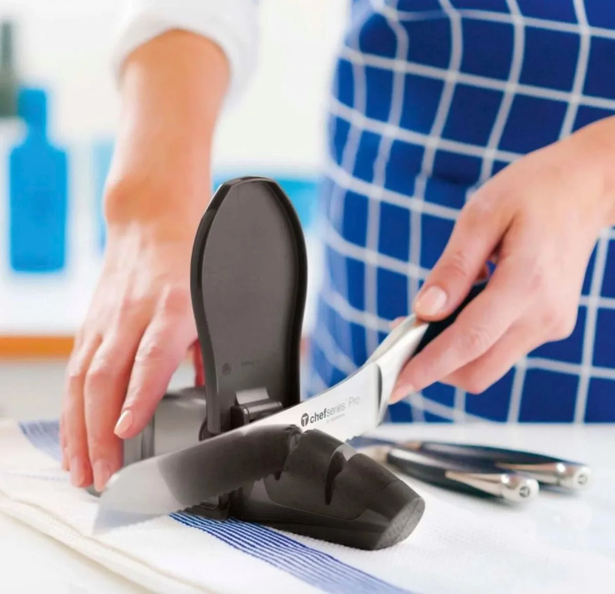 Messenslijper van Tupperware in Paars – productfoto