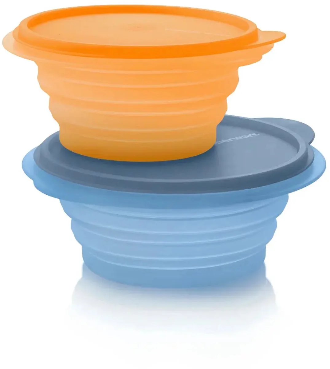 Mini-Max Duo Set - 700ml & 900ml - Compacte Bewaardozen, Ideaal voor Camping & Keuken von Tupperware in Blau – Produktfoto