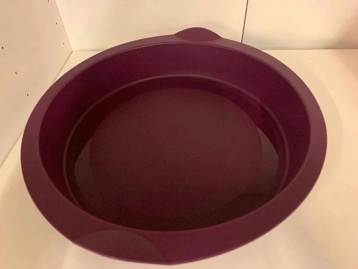 multiflex bakvorm - rond 16.2cm van Tupperware in Paars, Bordeaux – productfoto