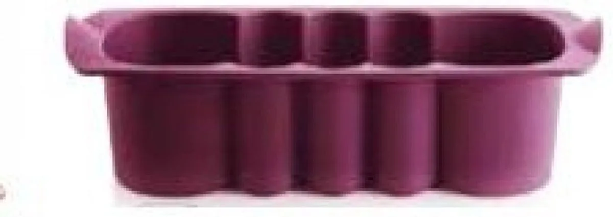 Multiflex King Bakvorm voor cake of brood by Tupperware in Purple – product photo