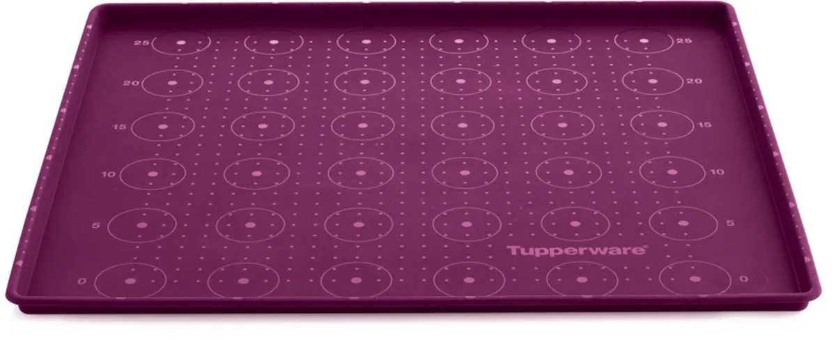 Multiflex silicone ovenblad - bakmat van Tupperware in Paars – productfoto