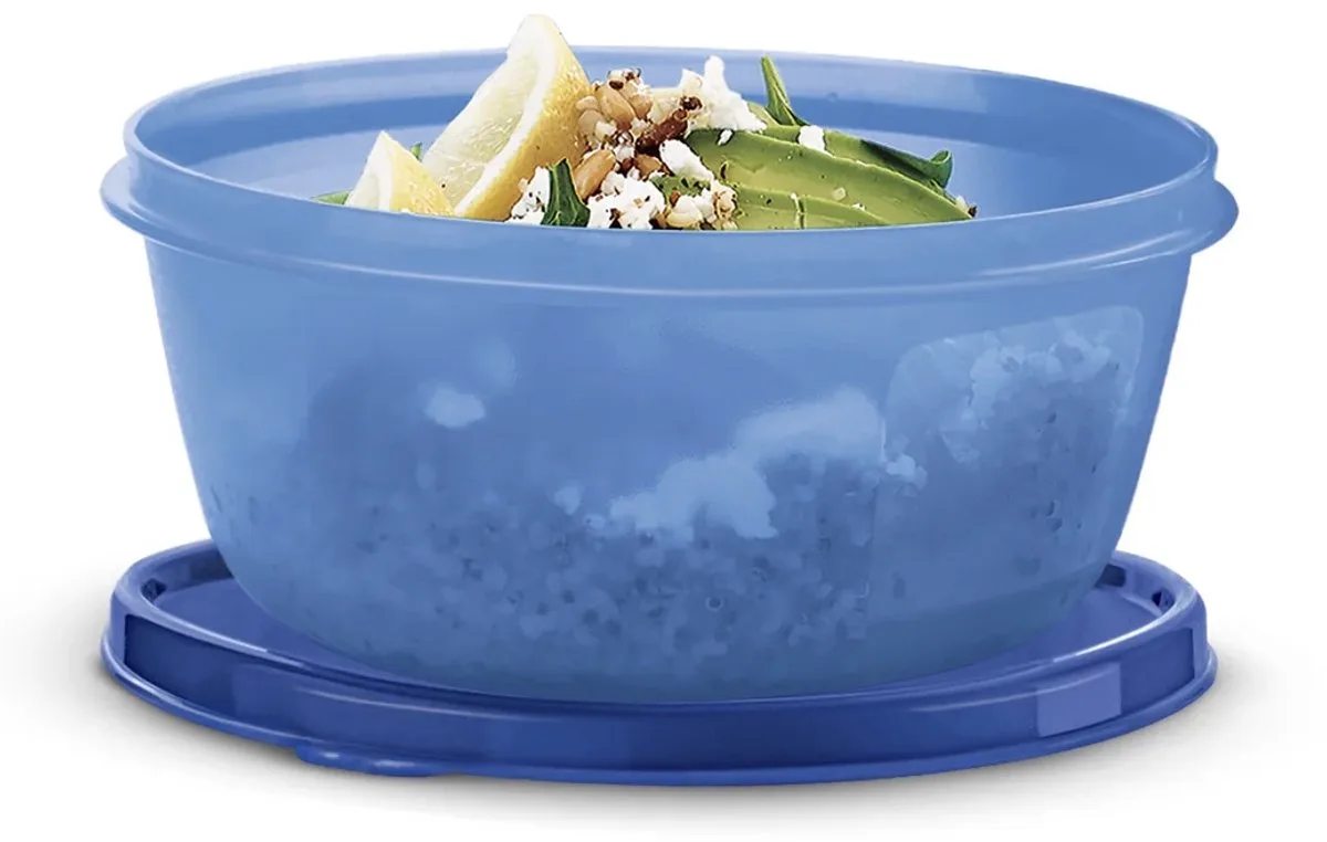 Ruimtekom 1,5 l | Bewaarkom Kom Vershoudbakje van Tupperware in Blauw – productfoto