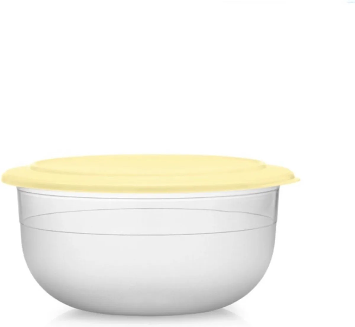 Serveerschaal 6liter van Tupperware in Doorzichtig en geel – productfoto