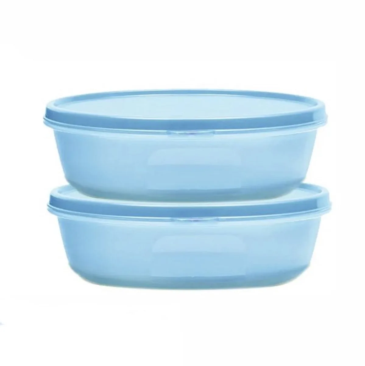 Sommer Drops Vershoudbakje - Lekvrij met Deksel - Lichtblauw - 1,0 Liter 1000ml von Tupperware in Blau – Produktfoto