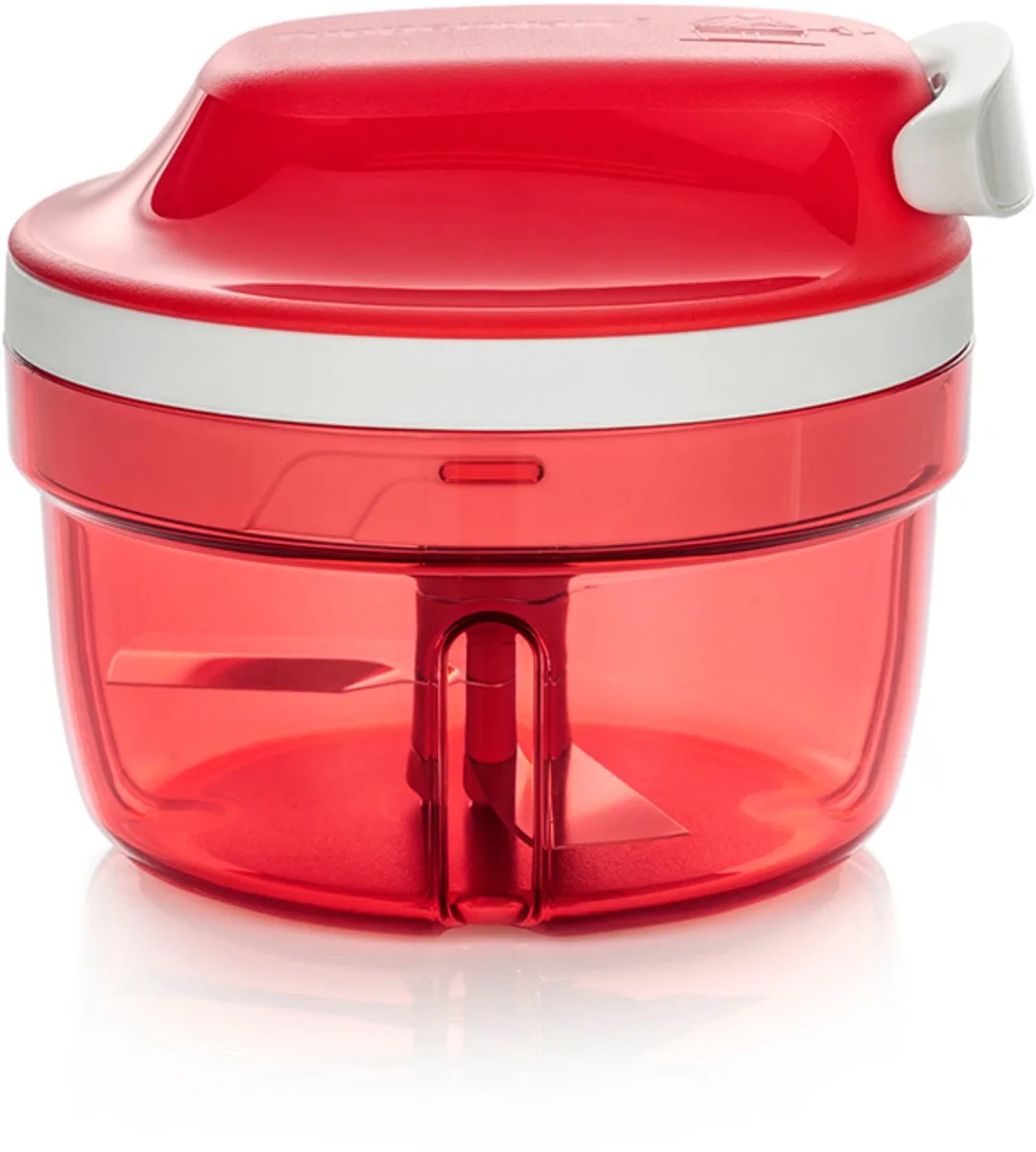 SuperSonic Chopper Compact - Groentesnijder - Uienhakker - Multi-hakker voor Groenten, Noten, Knoflook - Mixer - Hakker met Koord - Met de Hand bedienbaar Snijder - Compacte Grootte van Tupperware in Meerkleurig – productfoto