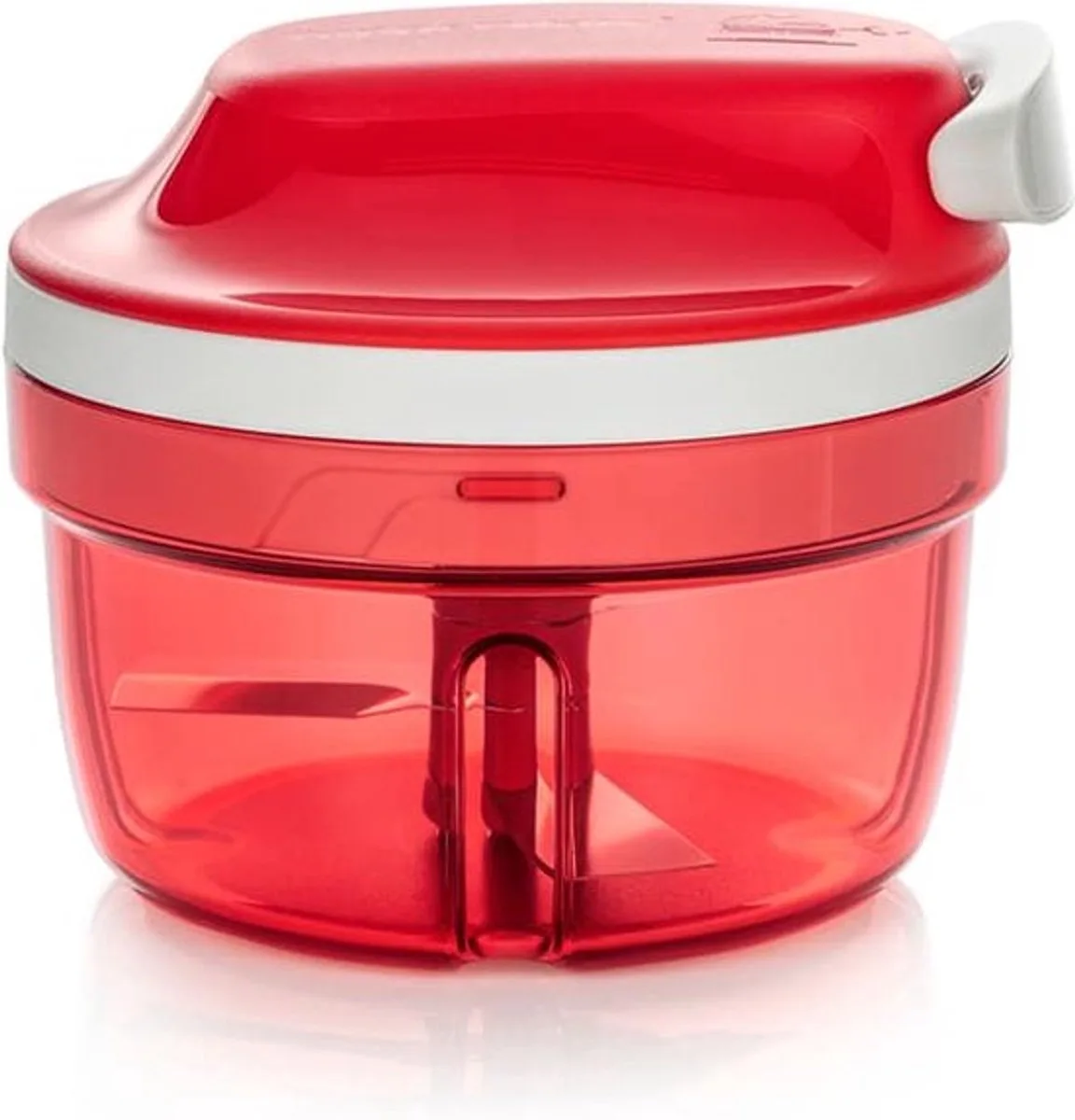 Supersonic - Chopper Compact - Hakmolen van Tupperware in Rood – productfoto
