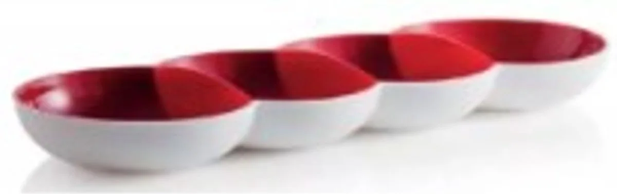 Tapasschaal. van Tupperware in Groen-goud – productfoto