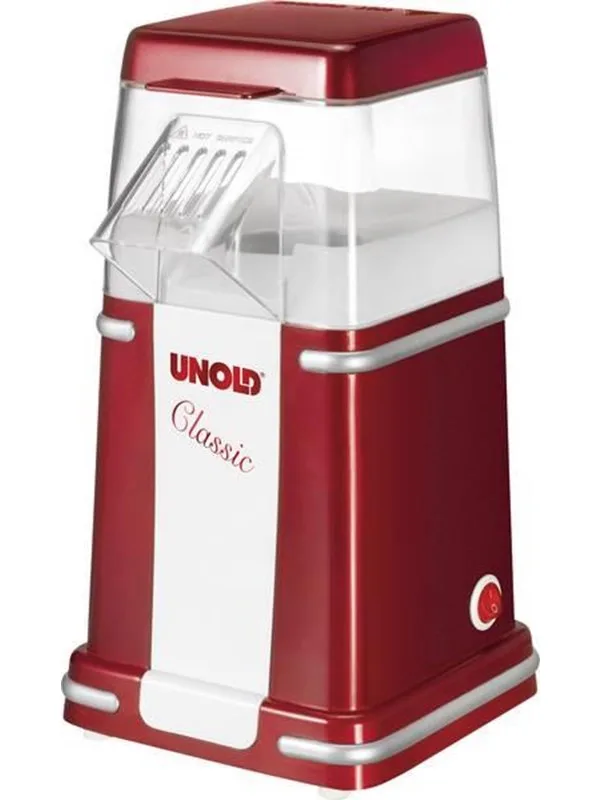 Classic Popcorn maker Red White van Unold – productfoto