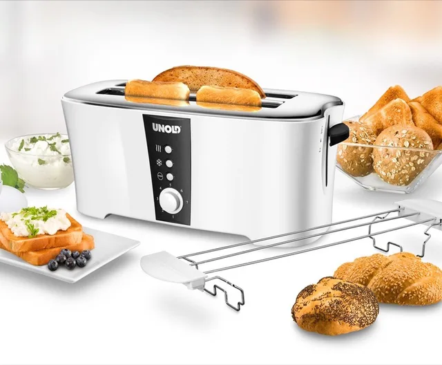 Design Dual Broodrooster CoolTouch-behuizing Wit, Zwart