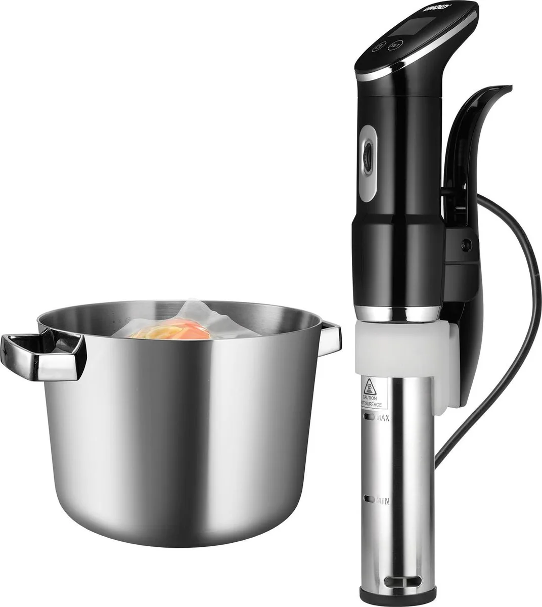 Sous vide stick van Unold in Zwart, Zilver – productfoto