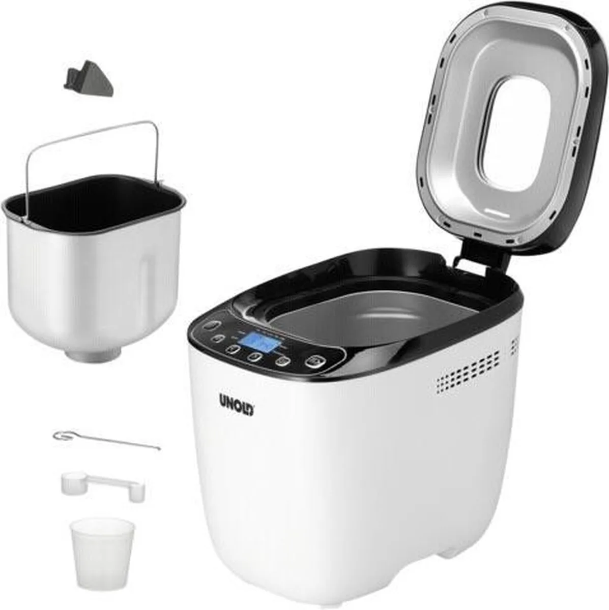 Unold 68010 broodbakmachine 550 W Wit de Unold en Noir – photo produit