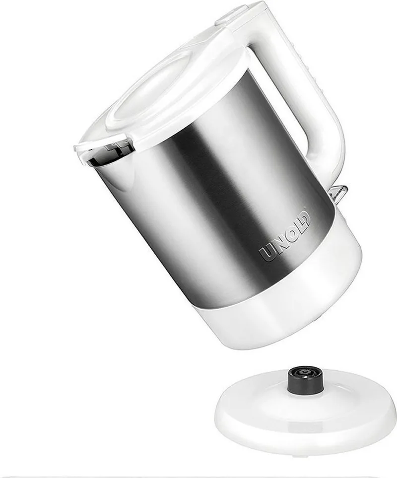 Waterkoker Snoerloos RVS, Wit van Unold in Rvs, Wit – productfoto