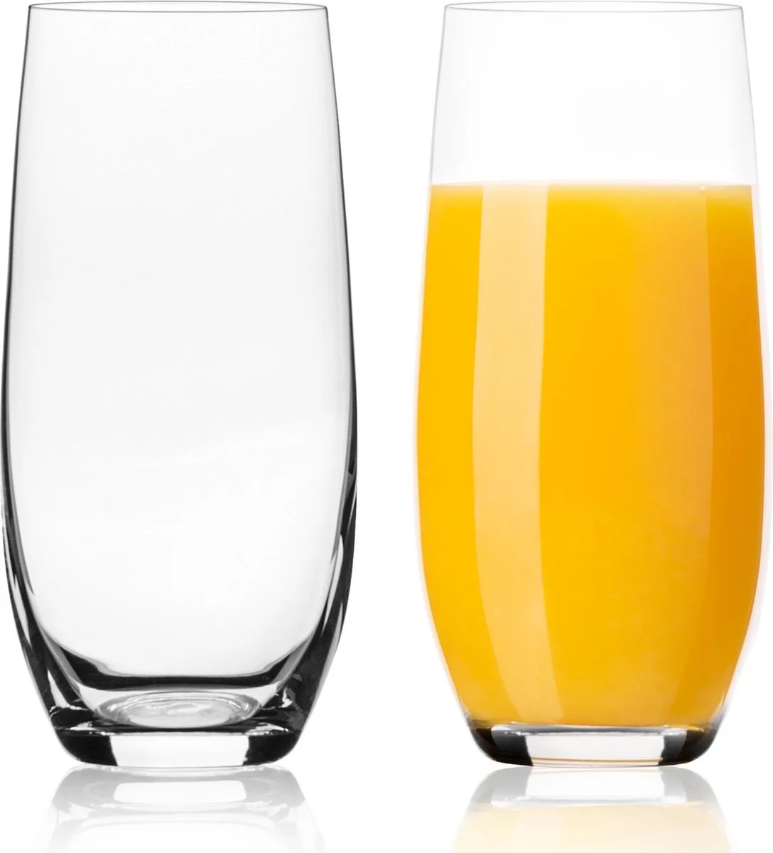 Longdrinkglazen - Waterglazen - Sapglazen - Drinkglazen - Set van 2 - 35 cl - Kristalglas från Vacu Vin i Transparent – produktbild