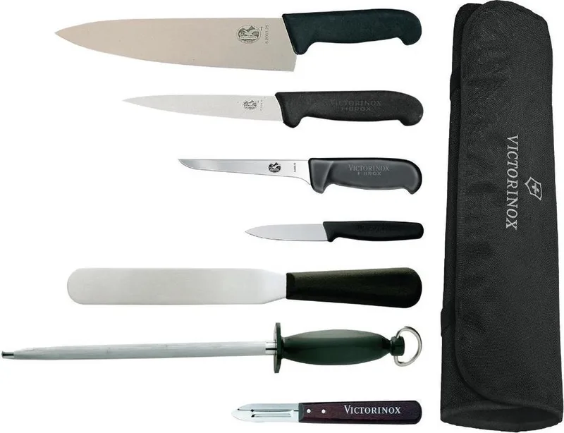 7-delige Victorinox messenset by Victorinox in Black – product photo