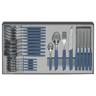 Bestekset Swiss Modern - 24-delig - Pastel - RVS/PP fra Victorinox i Blå – produktbillede 3 af 3